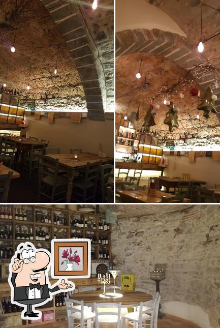 Gli interni di La Cantina di Sempre