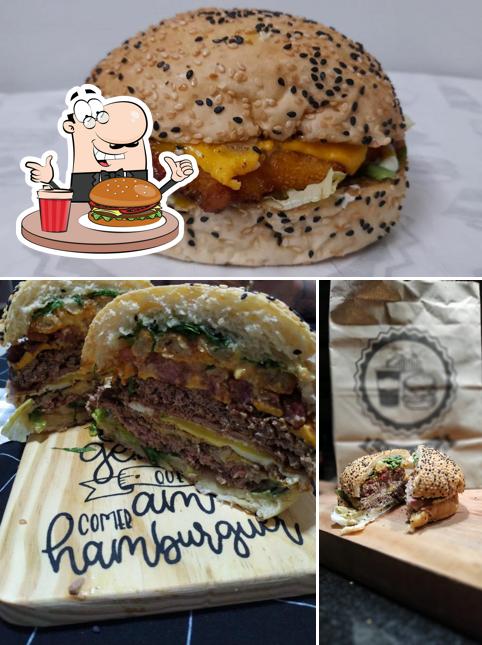 Consiga um hambúrguer no Turbos Burguer