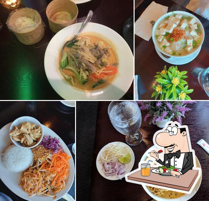 Meals at Rom Mai Thai Restaurant