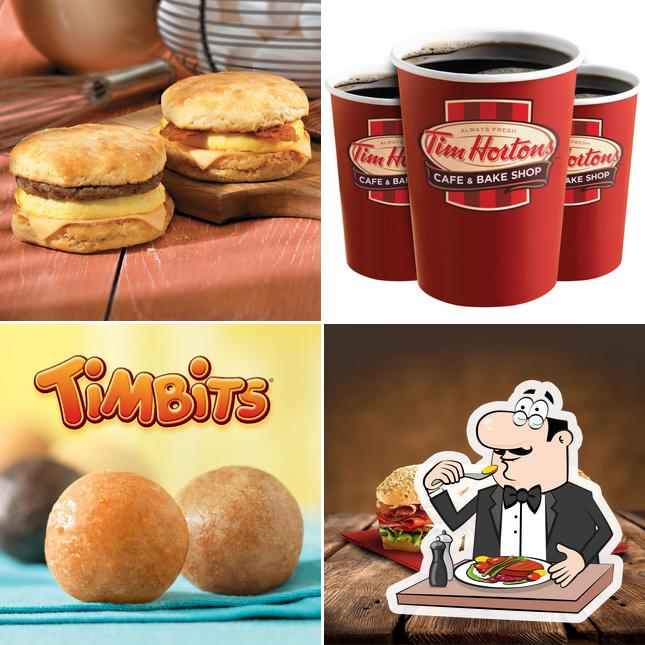 Nourriture à Tim Hortons