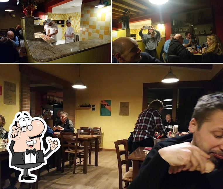 Gli interni di Birreria Pizzeria Al Santo