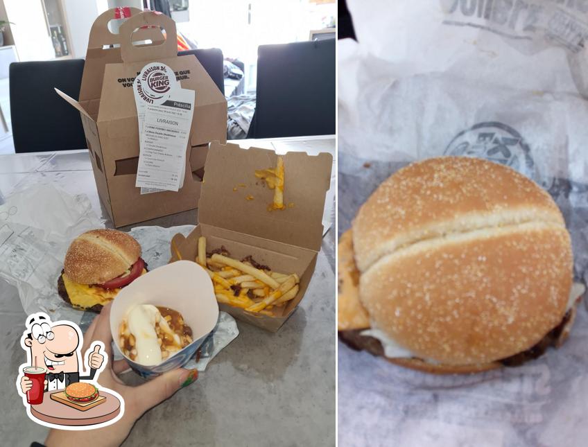 Commandez un hamburger à Burger King