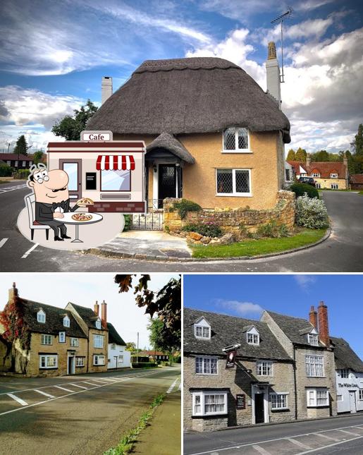 The exterior of The Lion, Tredington