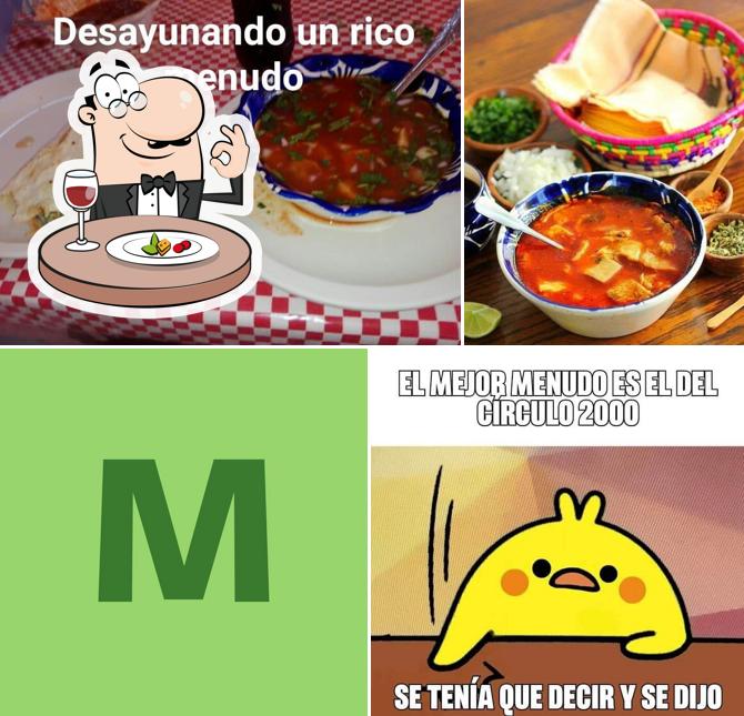 Meals at Rico Menudo Círculo 2000
