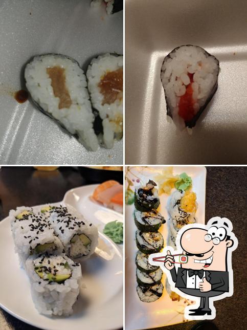 Les sushi sont disponibles à Sehmi Japenese Restaurant - FERMÉ