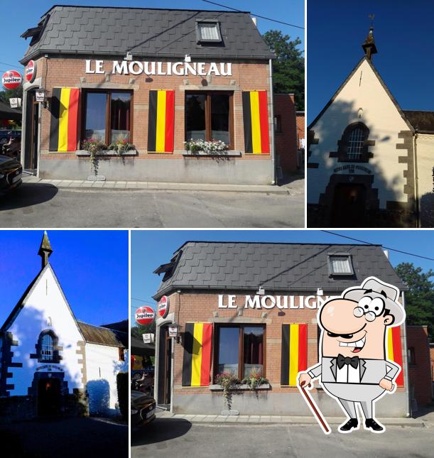 L'extérieur de Café du Mouligneau