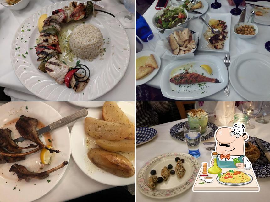 Meals at Greek Islands