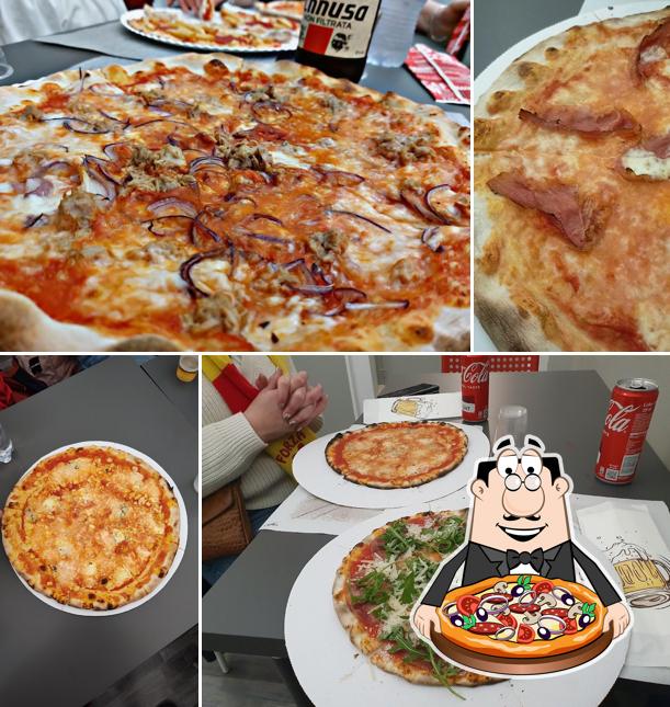 Essayez différents types de pizzas