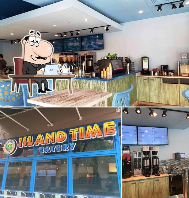 Check out how Island Time Eatery looks inside