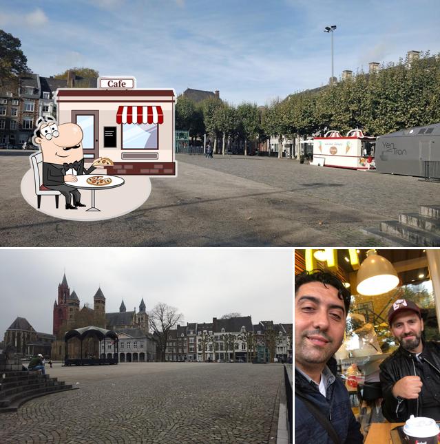 La photo de la extérieur et comptoir de bar concernant McDonald's