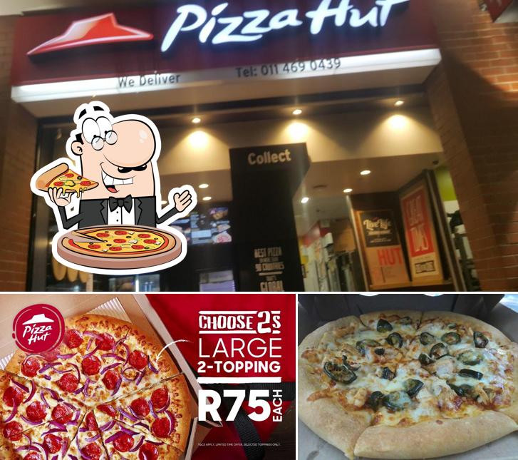 A Pizza Hut Dainfern, vous pouvez déguster des pizzas