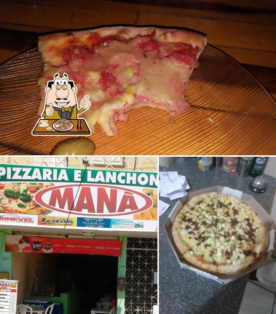 Peça pizza no Pizzaria Maná