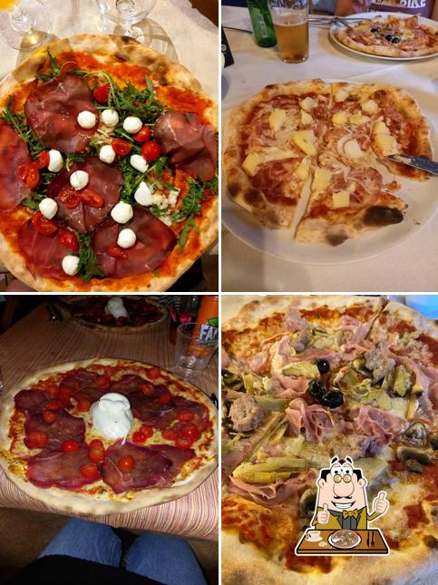 Prova una pizza a Campeggio Ristorante Pizzeria Cima Piazzi