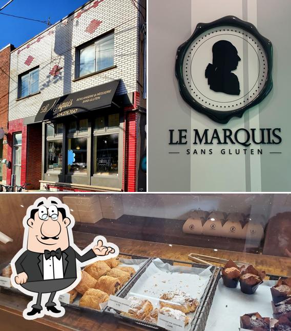 Installez-vous à l'une des tables de Boulangerie Le Marquis