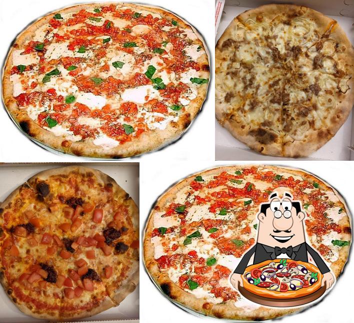 Prenez différents genres de pizzas