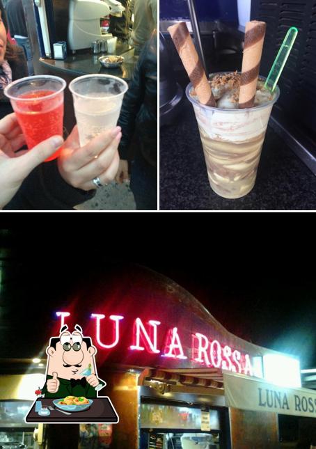 Dai un’occhiata alla foto che mostra la cibo e bevanda di Chiosco Luna Rossa