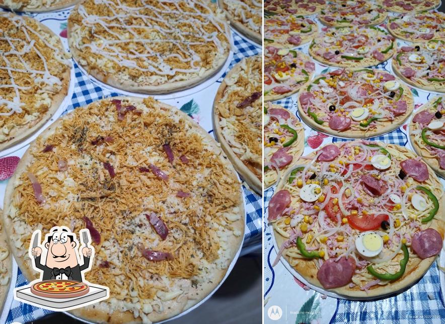 Experimente diferentes tipos de pizza