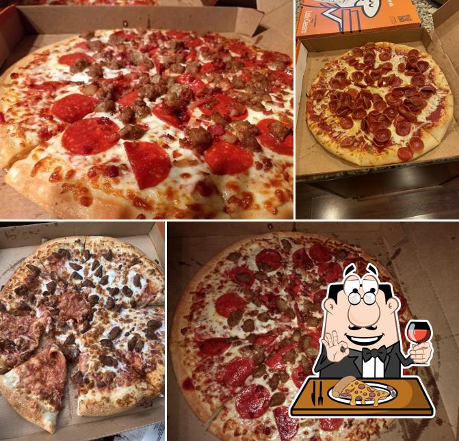 At Little Caesars Pizza, you can get pizza