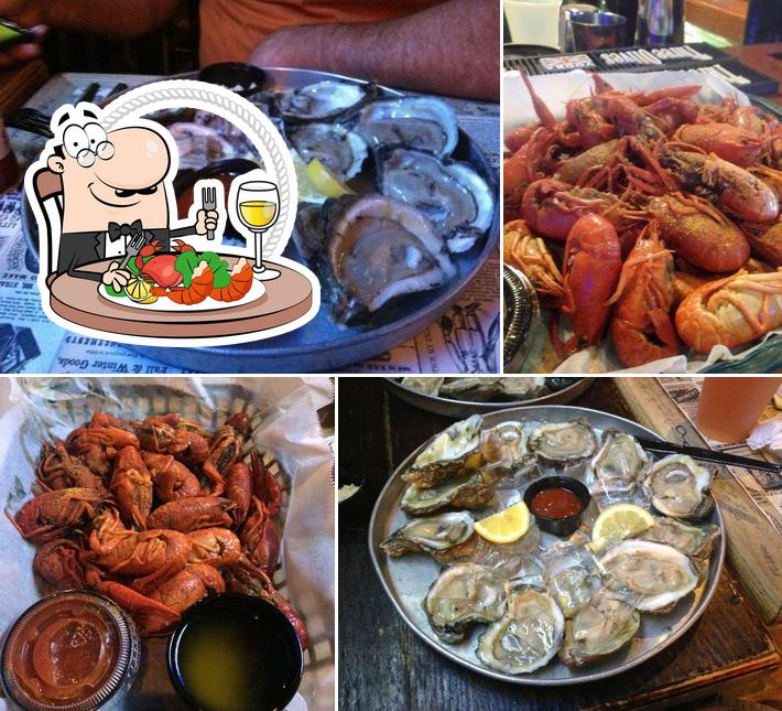 Get seafood at Bernie's Oyster House