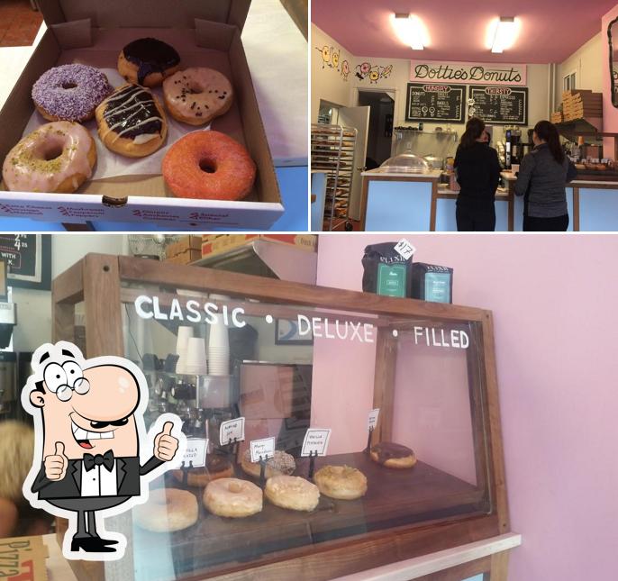 Look at the image of Dottie's Donuts