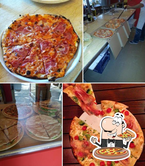 Probiert diverse Variationen von Pizza