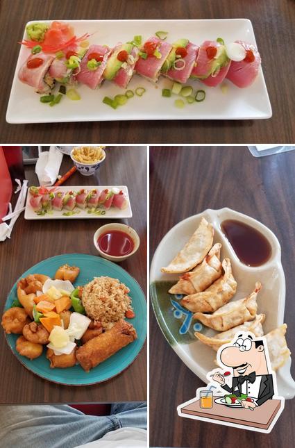 Food at Dragon Palace Restaurant