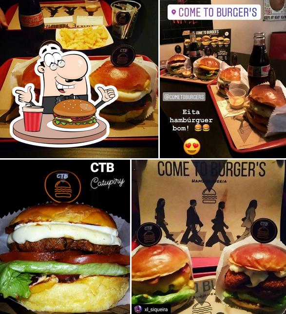 Consiga um hambúrguer no Come To Burgers CTB
