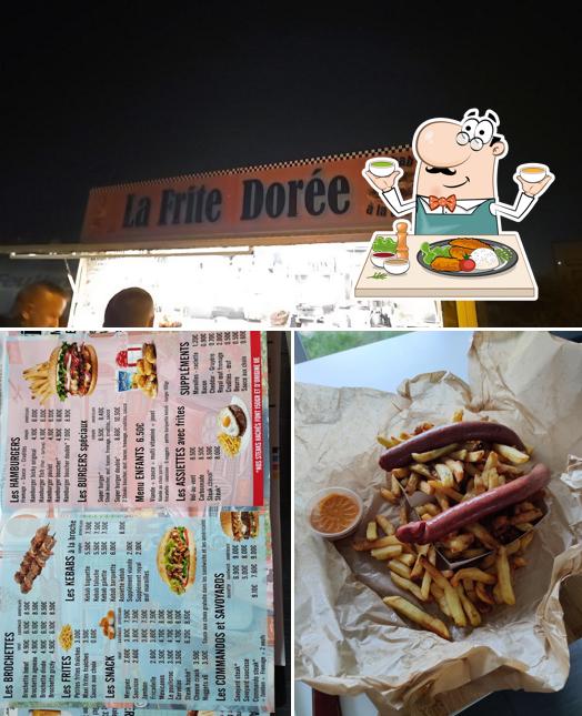 Jetez un coup d’oeil à la photo représentant la nourriture et extérieur concernant La frite dorée Abbeville