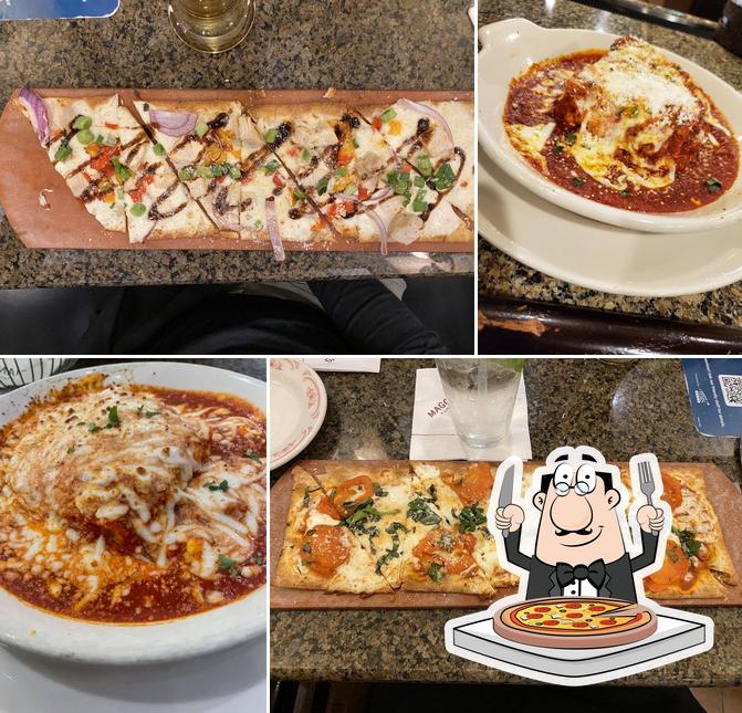 Order pizza at Maggiano's Little Italy