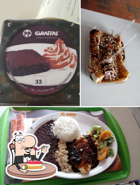 Giraffas QNL oferece uma gama de sobremesas