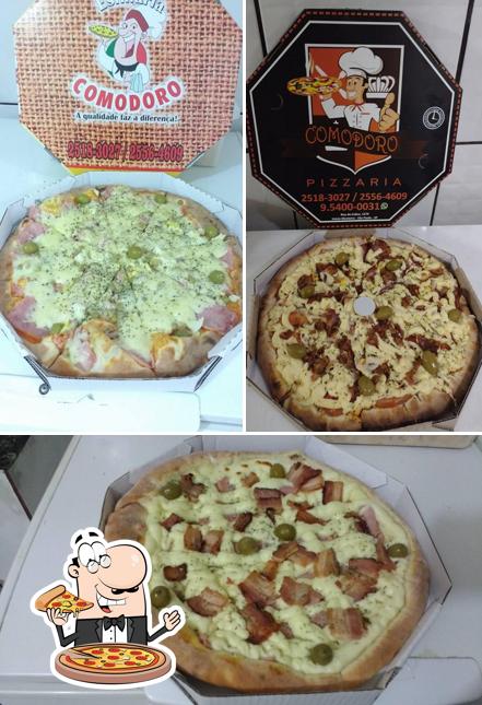 Peça pizza no Pizzaria Comodoro São Paulo SP