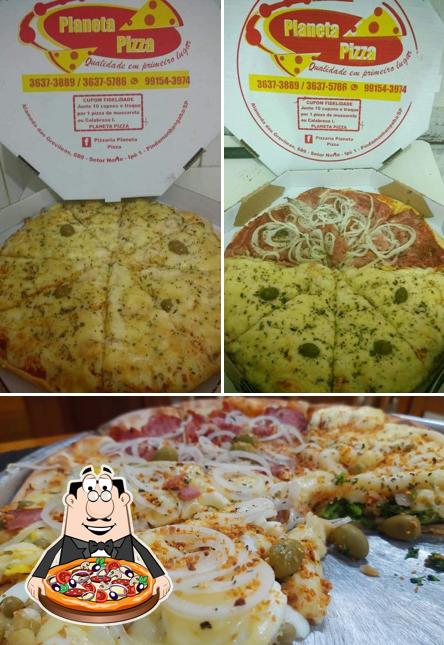 Consiga diversos estilos de pizza