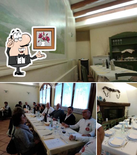 Gli interni di Pizzeria Trattoria La Rustica Di Angelo Carraro