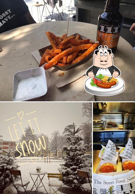 Essen im Simon's Streetfood Kitchen Meran Burger & More