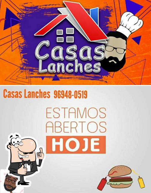 Look at the picture of Casas Lanches