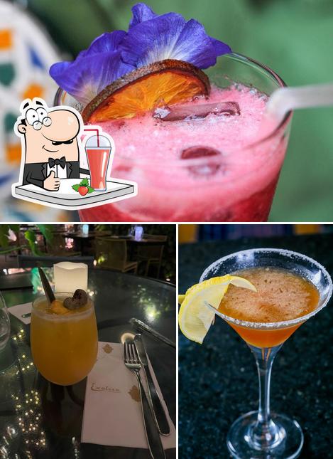 Exotica Restaurante Praia de Pipa serve uma variedade de bebidas