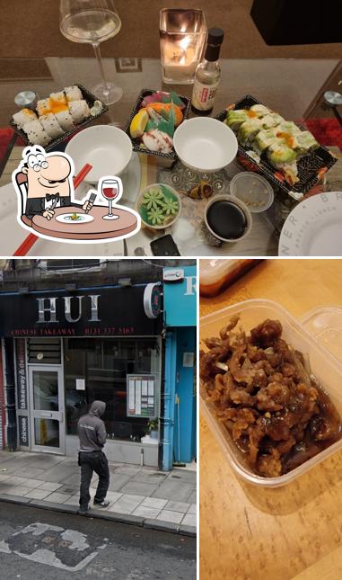 The picture of Hui Japanese and Chinese’s food and exterior