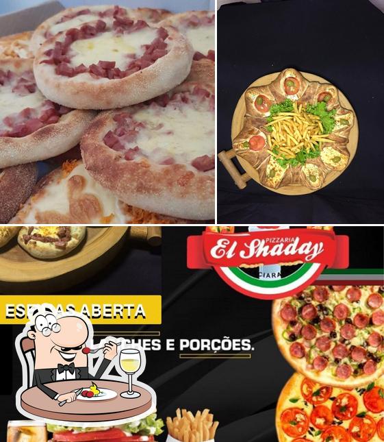 Comida em Pizzaria El Shaday