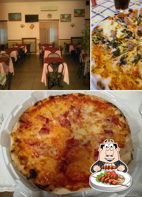 La photo de la nourriture et intérieur concernant Pizzeria Del Sole