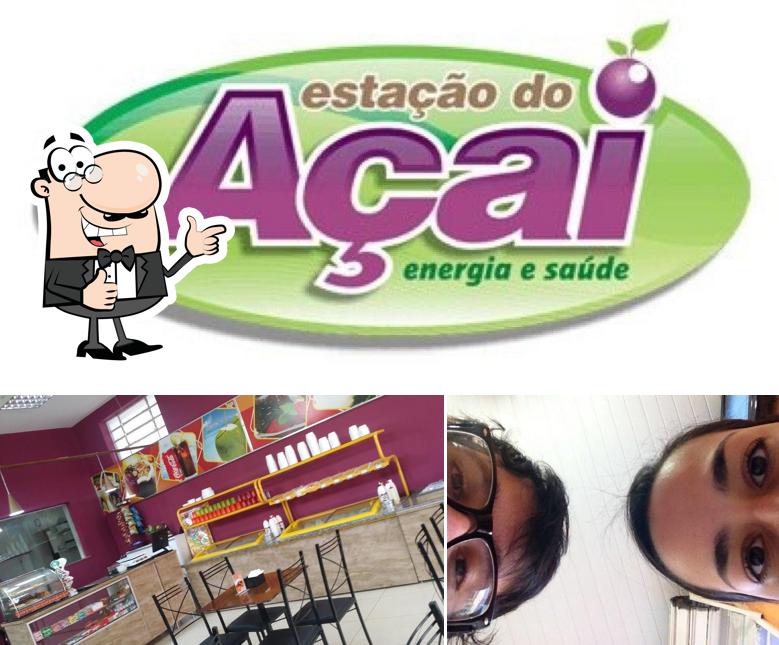 Look at the pic of Estação do Açaí