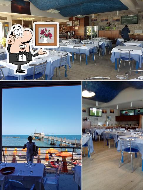 Gli interni di Ristorante e Stabilimento Balneare Il Cavalluccio