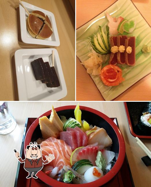 Gerichte im Ochi No Sushiya