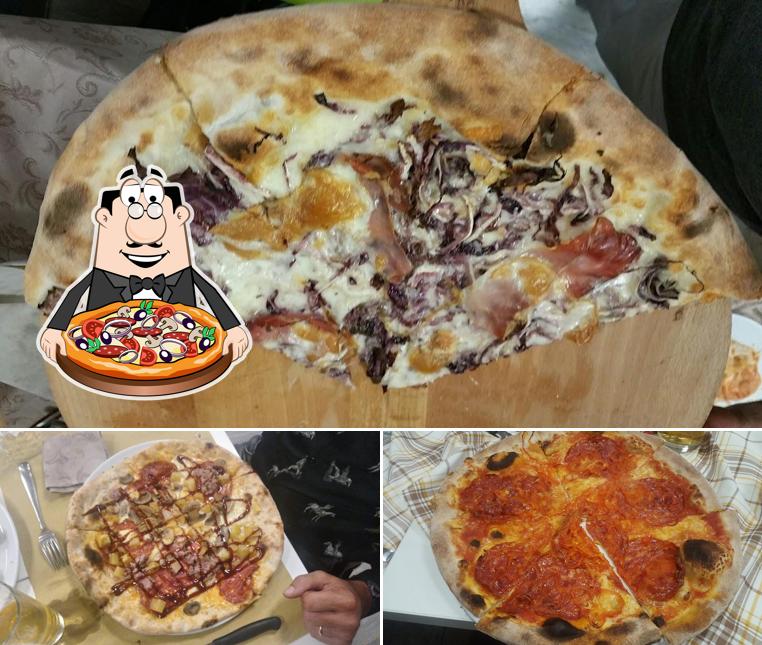 Scegli tra le molte varianti di pizza