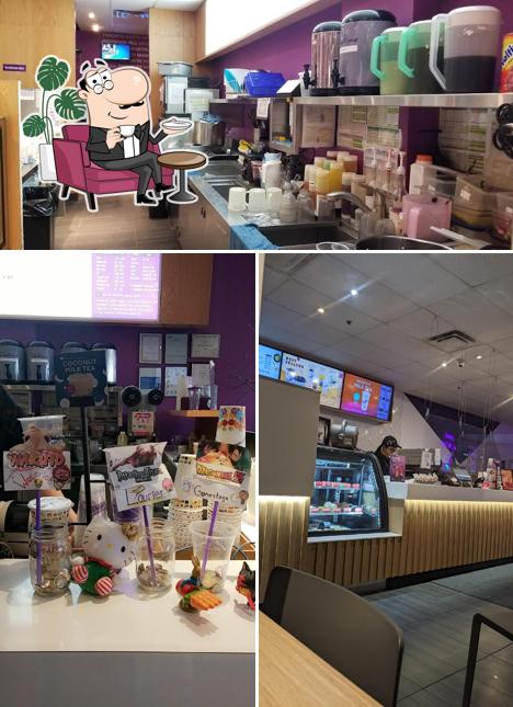 L'intérieur de Chatime Bubble Tea