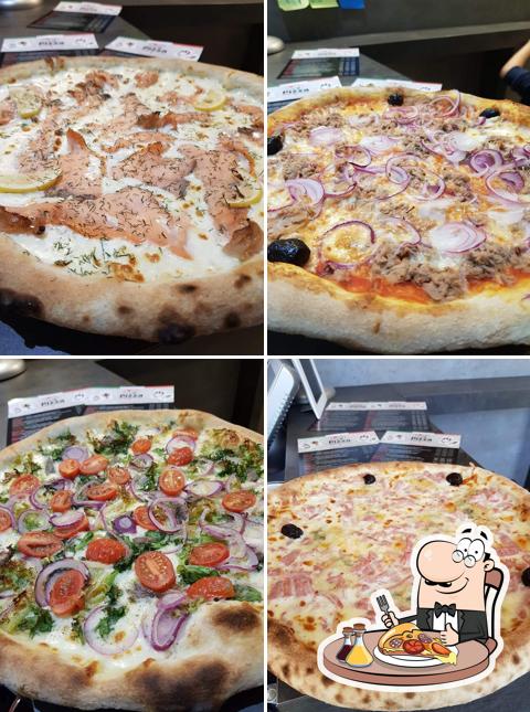 A LA TRINACRIA, vous pouvez déguster des pizzas