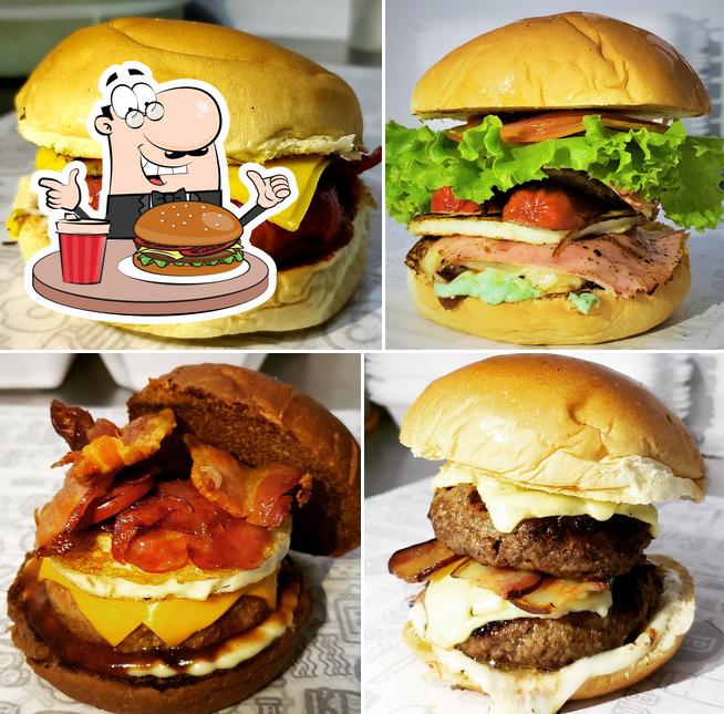 Os hambúrgueres do Just Burger - Artesanal irão satisfazer diferentes gostos