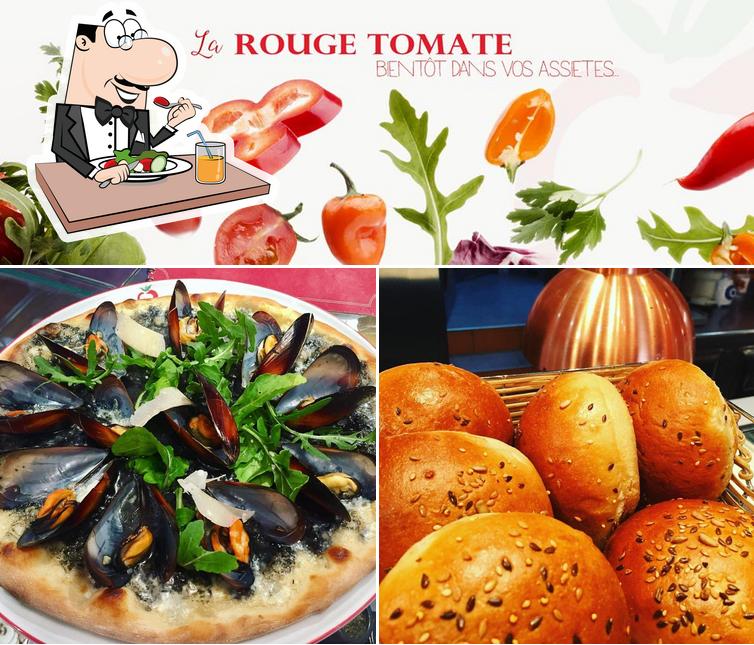 Nourriture à La Rouge Tomate