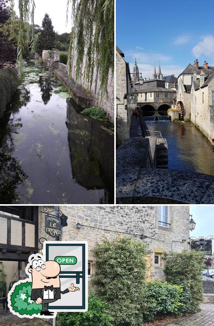 L'extérieur de Crêperie Le Triskell Bayeux