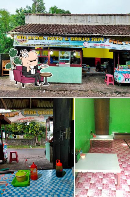 The interior of Mie Ayam Soto & Bakso Sapi Pak Yoto