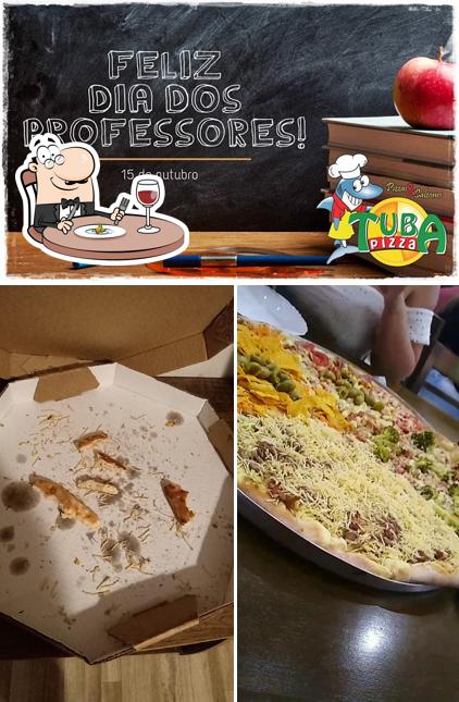 Comida em Tuba Pizza Fazenda Rio Grande